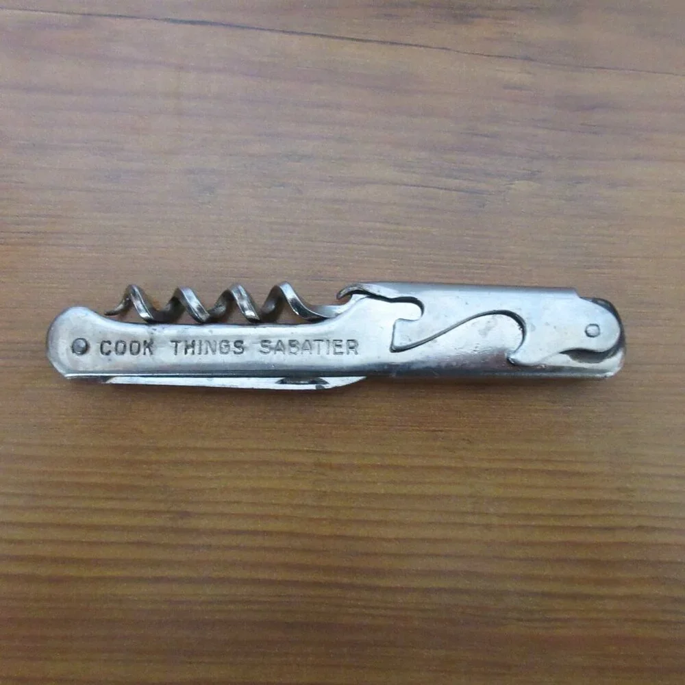 A. Sarry Thiers Wine Corkscrew w/Knife 